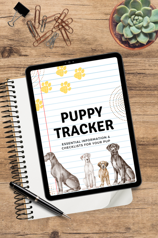 Puppy Tracker - Digital Download