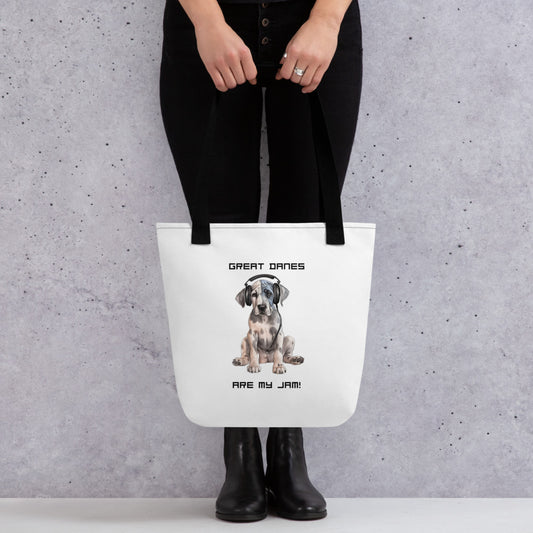 Great Danes Are My Jam Tote bag