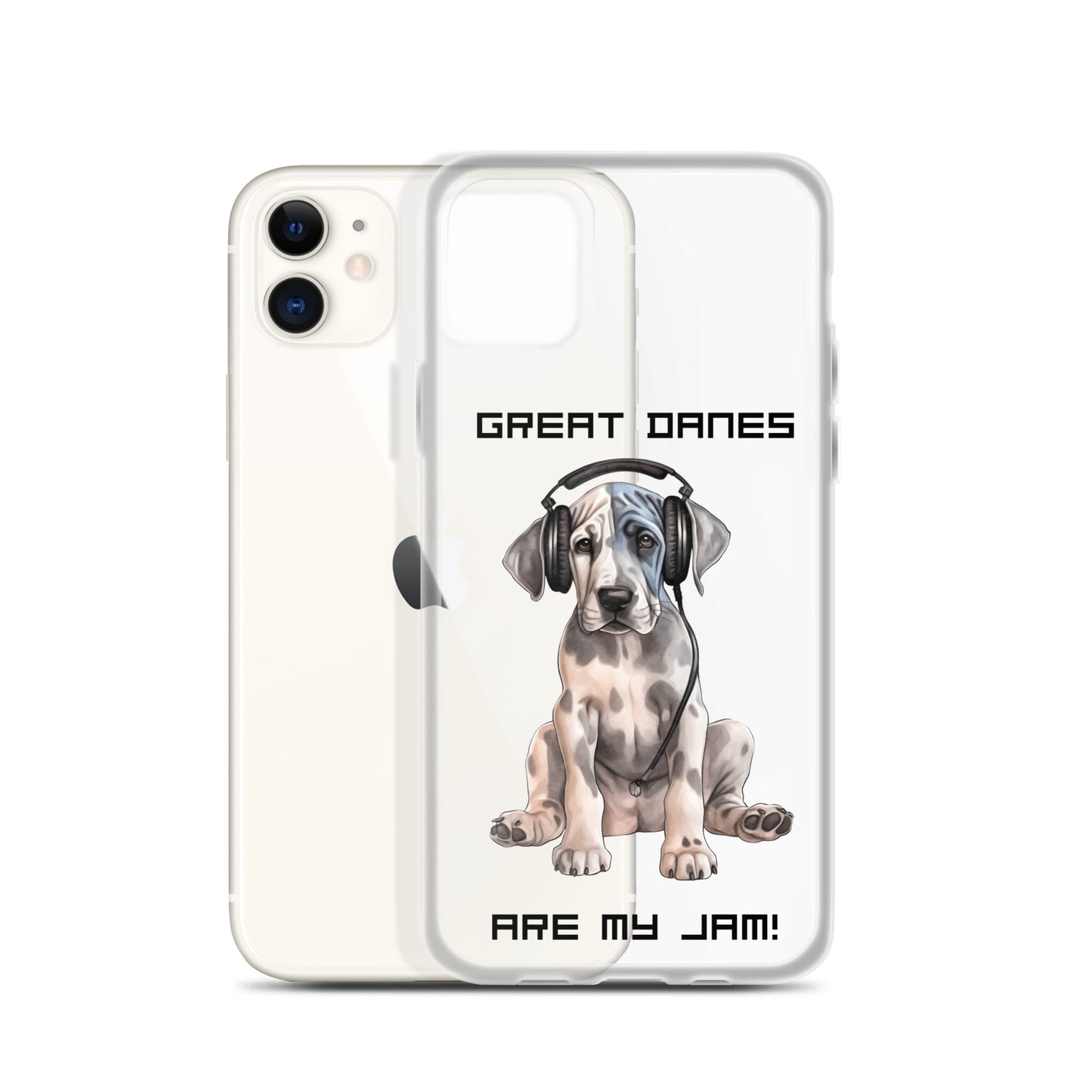 Great Danes Are My Jam Clear Case for iPhone®