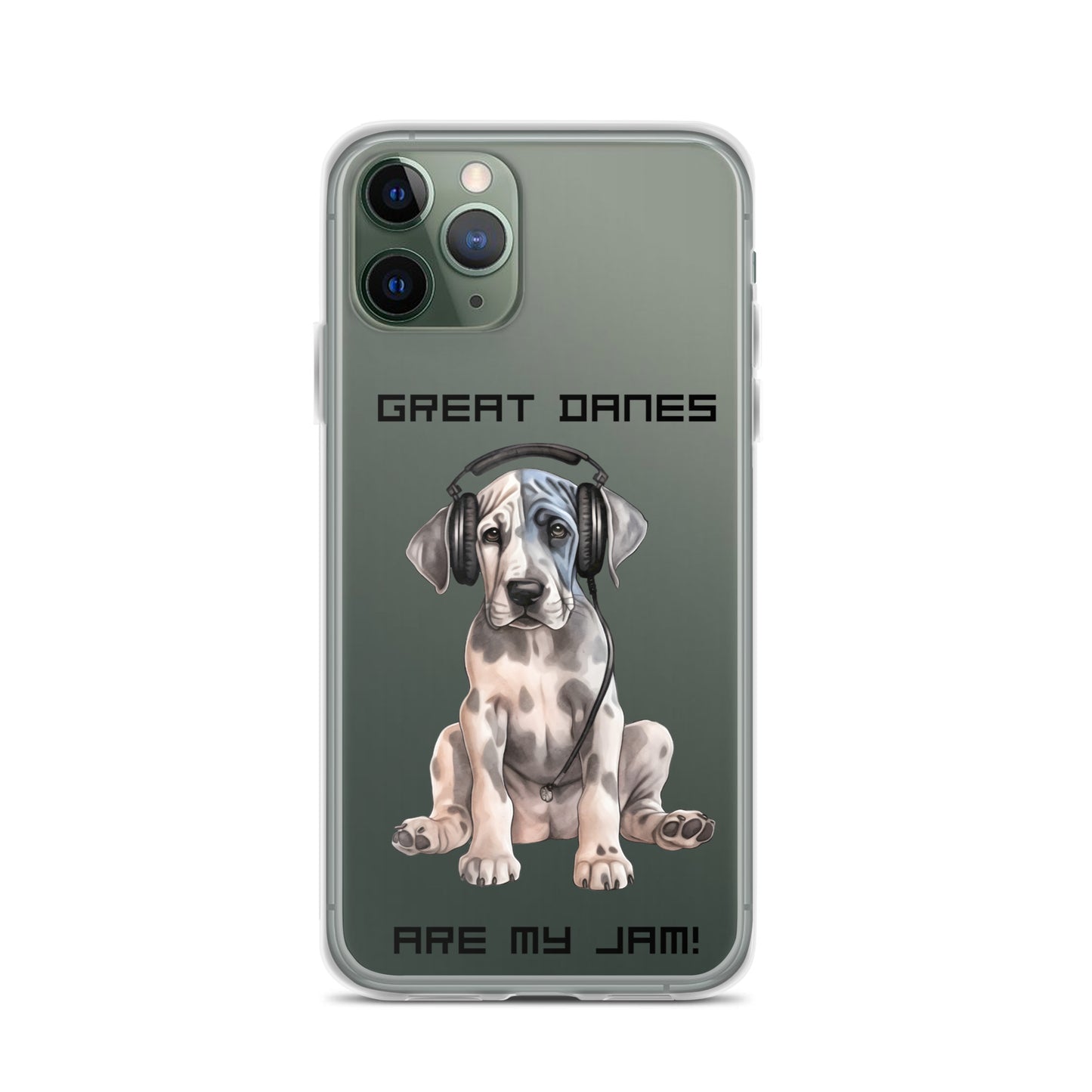 Great Danes Are My Jam Clear Case for iPhone®