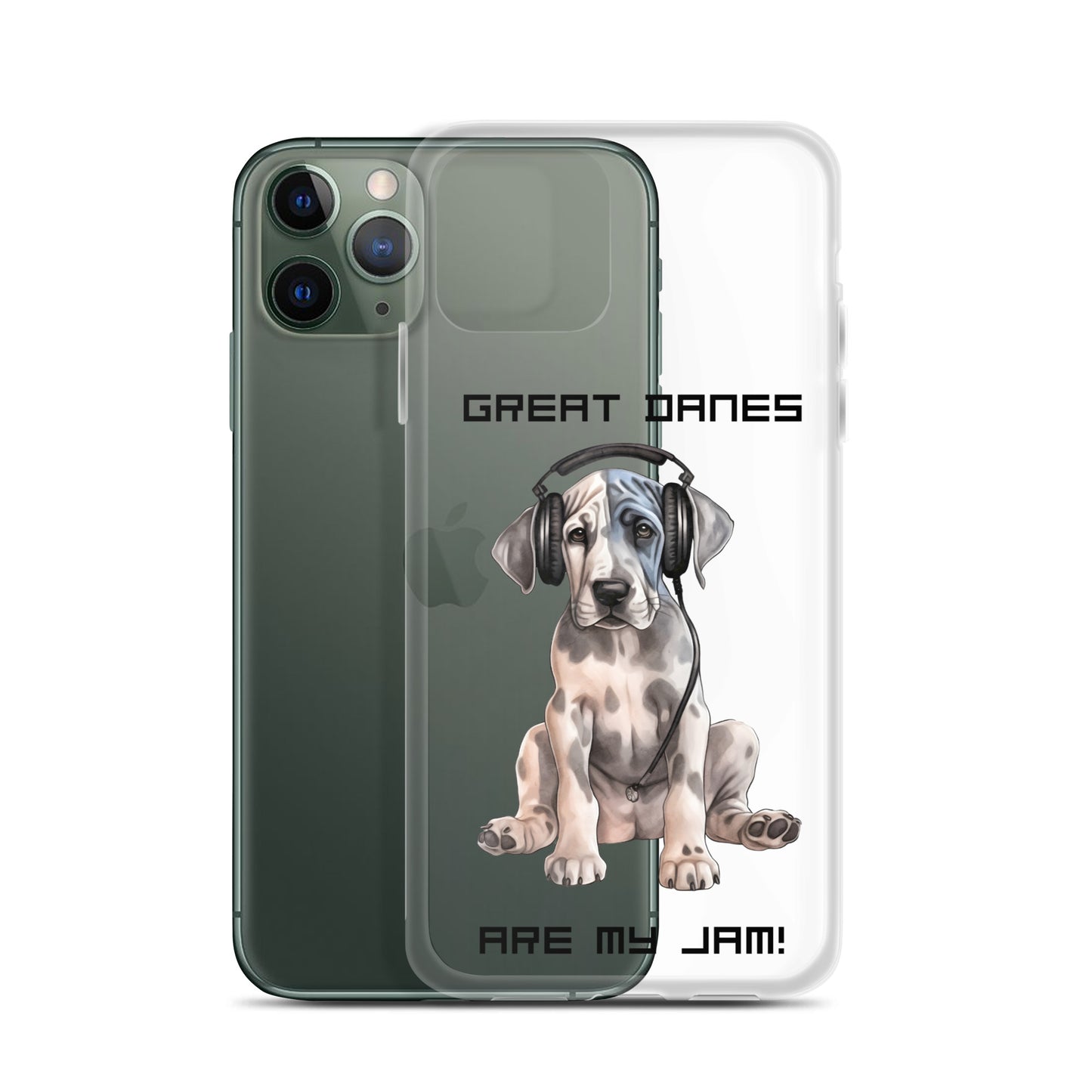 Great Danes Are My Jam Clear Case for iPhone®