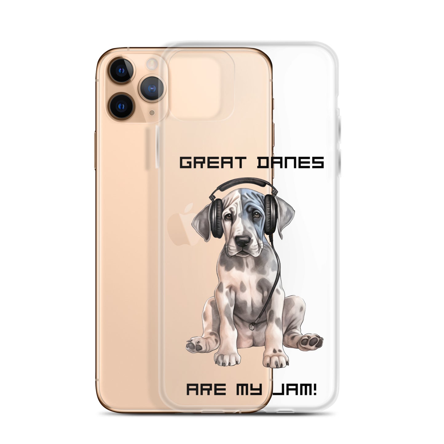 Great Danes Are My Jam Clear Case for iPhone®