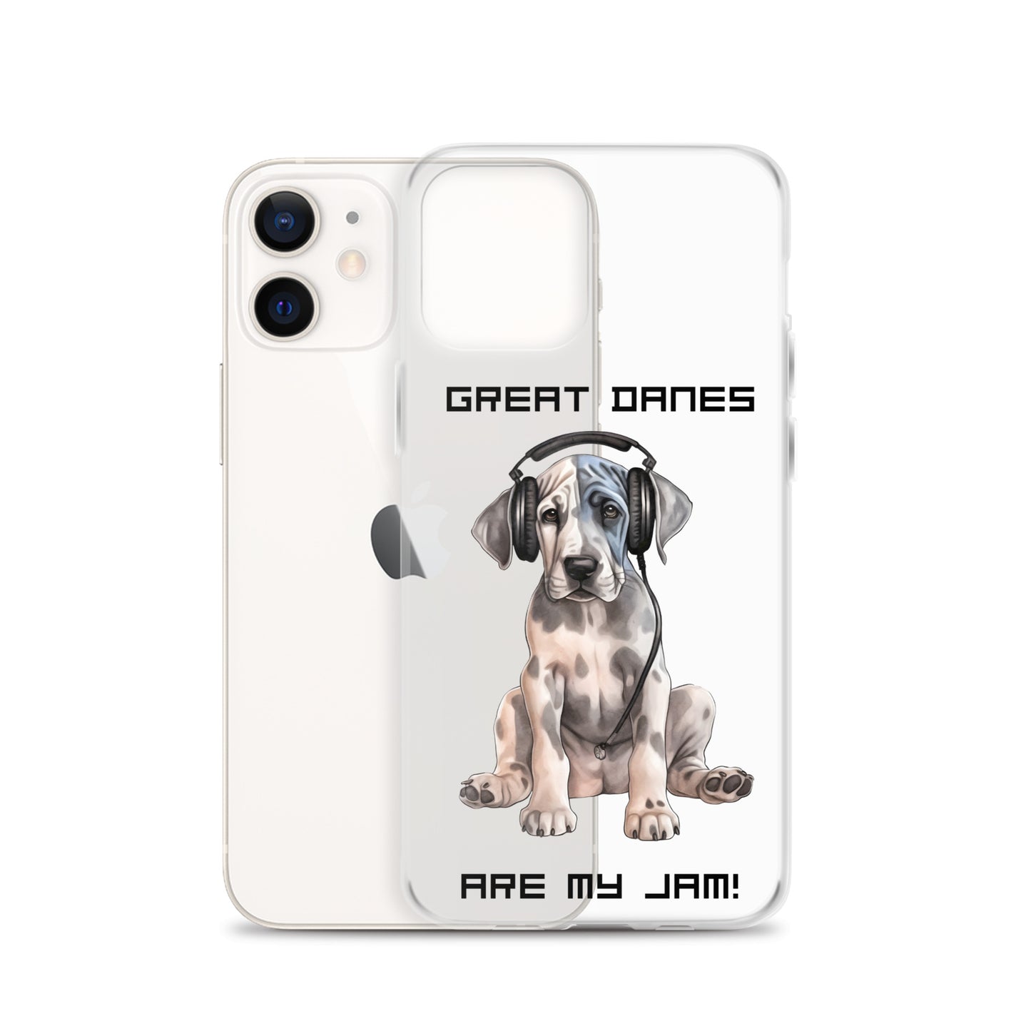 Great Danes Are My Jam Clear Case for iPhone®