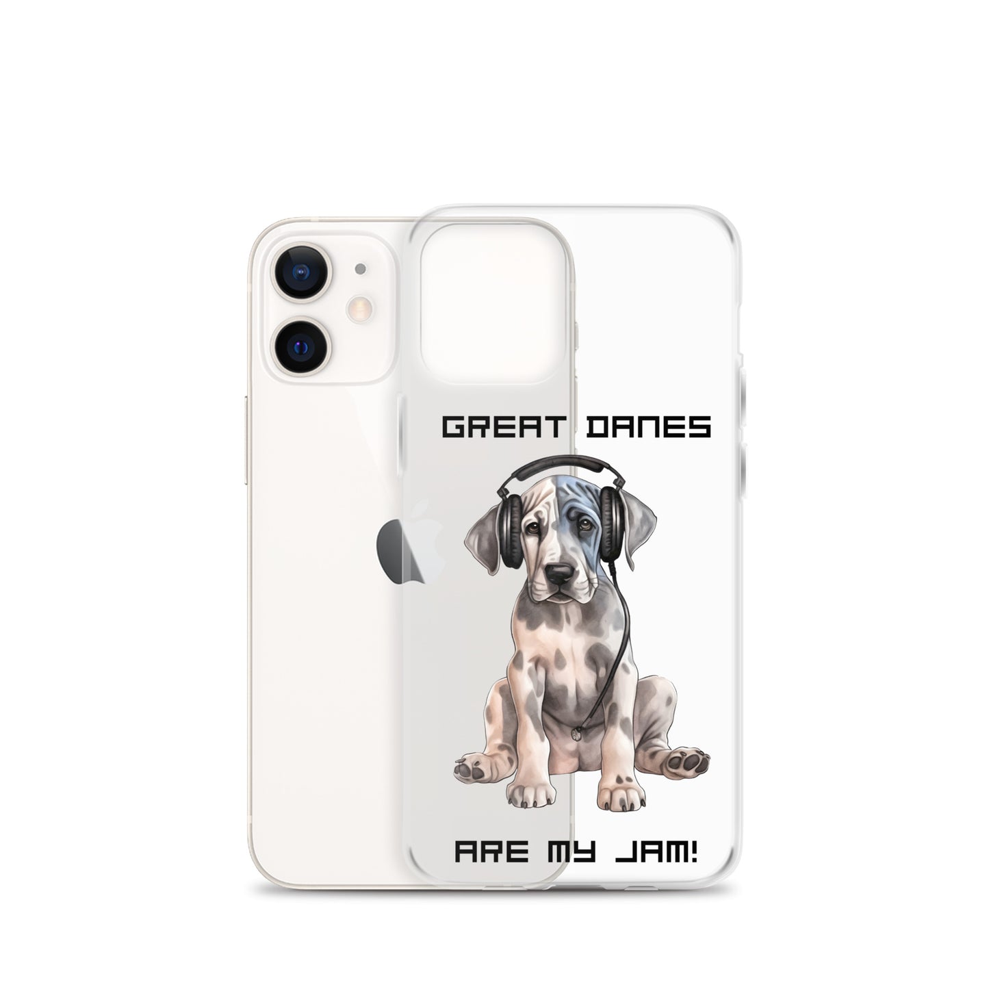 Great Danes Are My Jam Clear Case for iPhone®