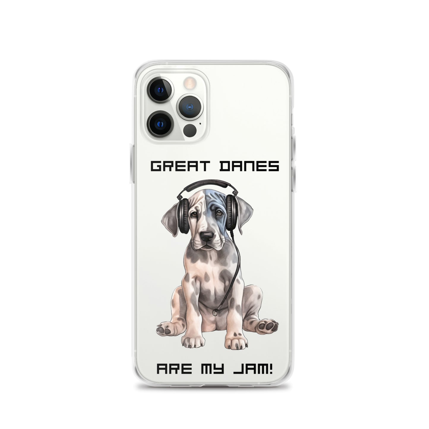 Great Danes Are My Jam Clear Case for iPhone®