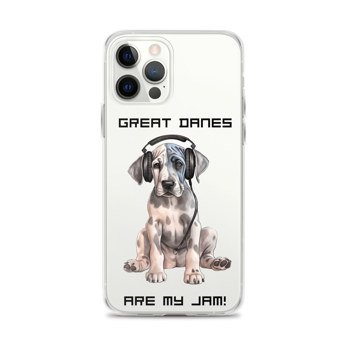 Great Danes Are My Jam Clear Case for iPhone®