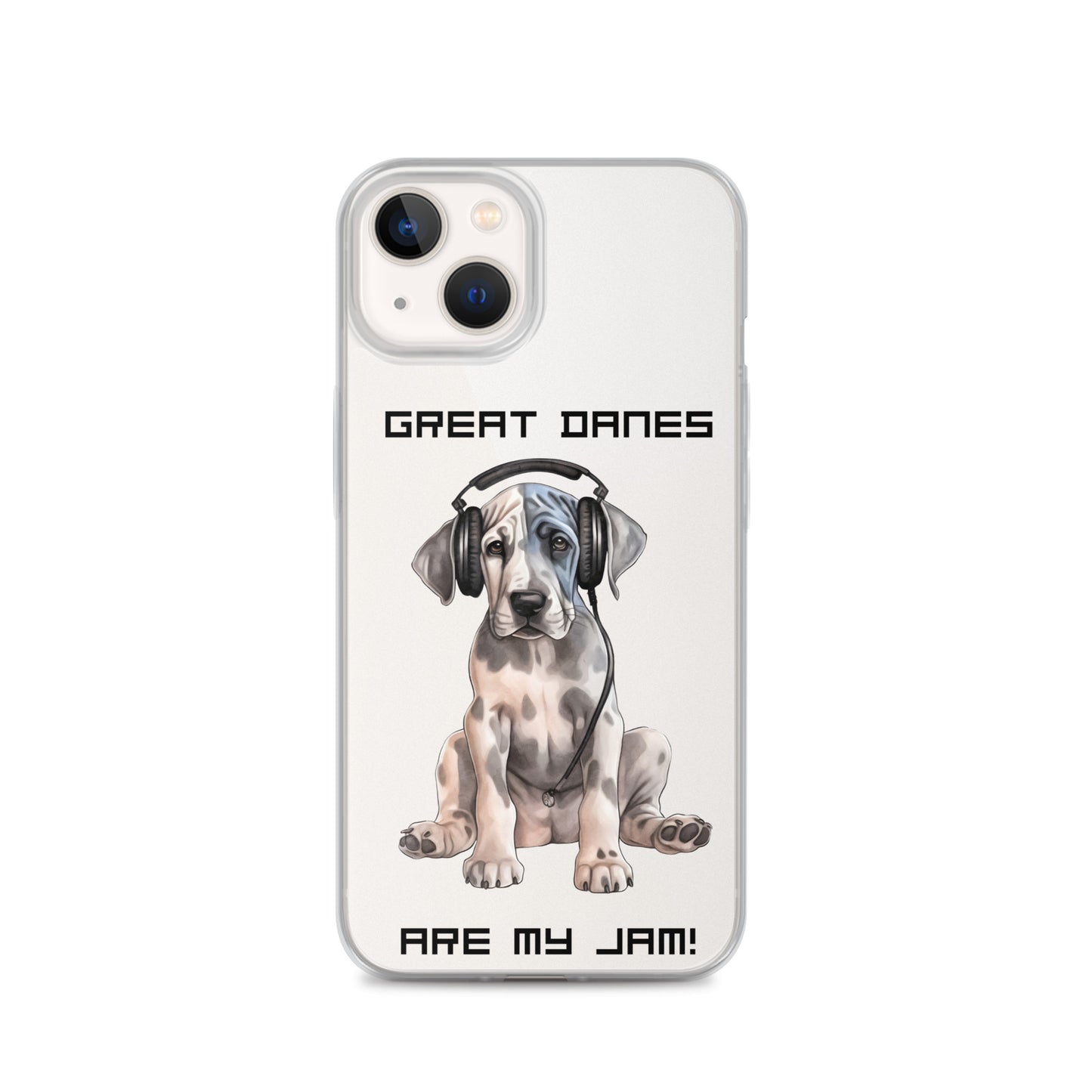 Great Danes Are My Jam Clear Case for iPhone®