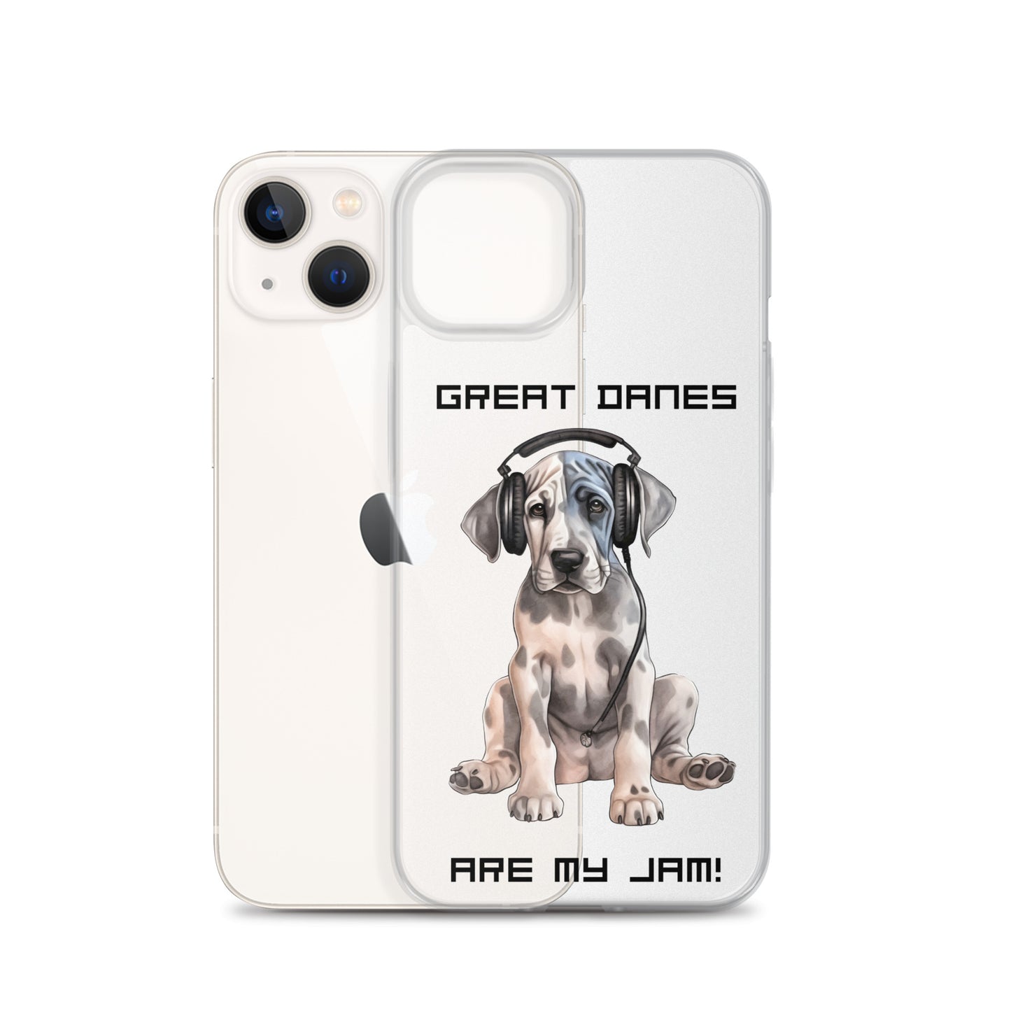 Great Danes Are My Jam Clear Case for iPhone®