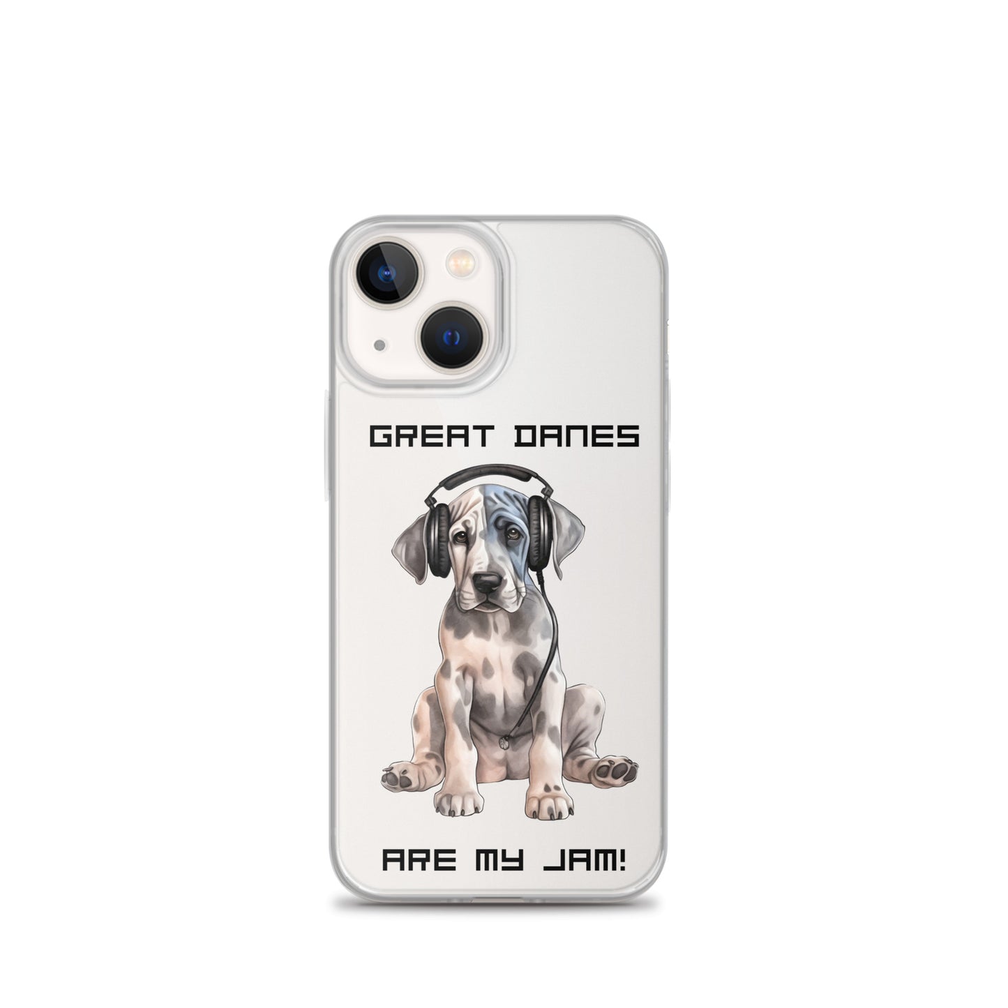 Great Danes Are My Jam Clear Case for iPhone®