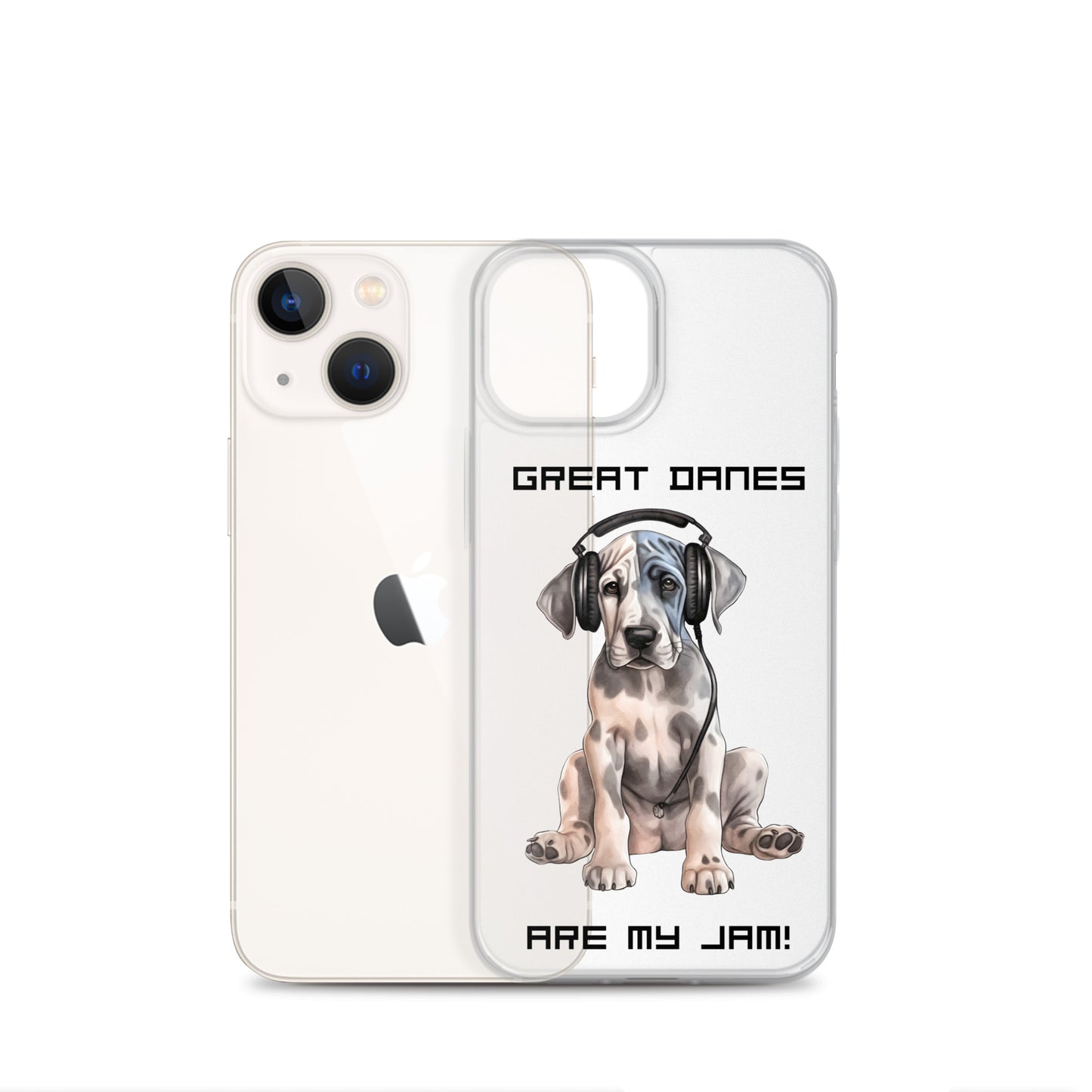 Great Danes Are My Jam Clear Case for iPhone®