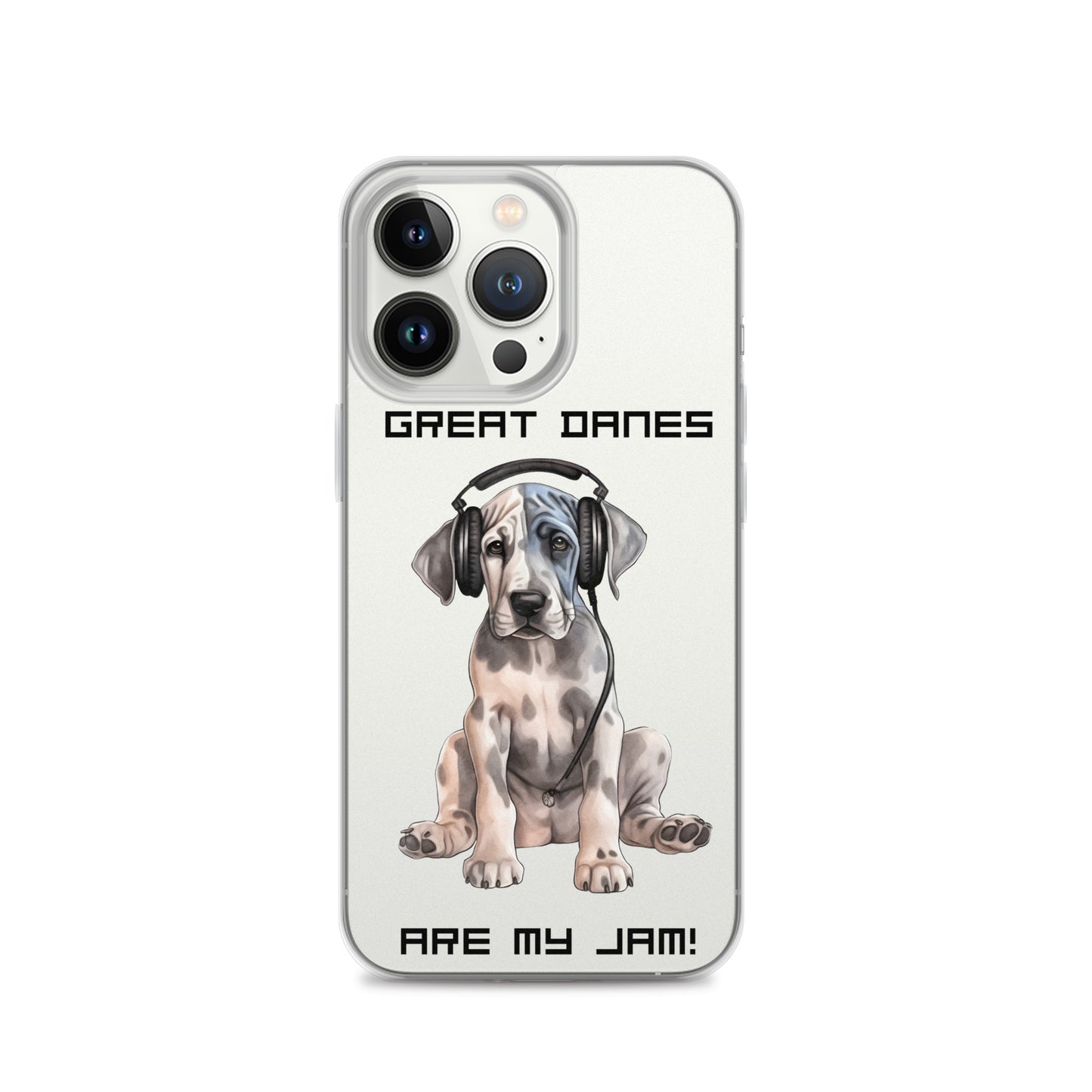 Great Danes Are My Jam Clear Case for iPhone®