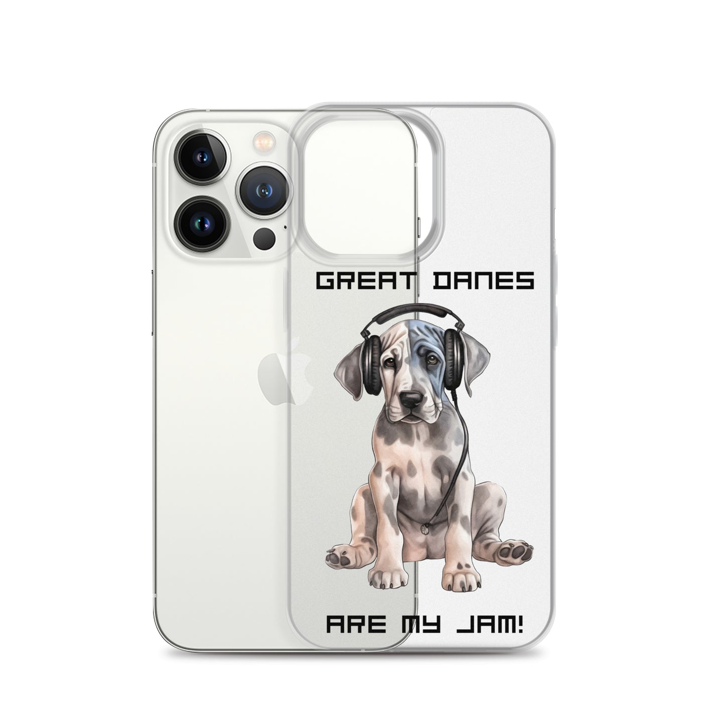 Great Danes Are My Jam Clear Case for iPhone®