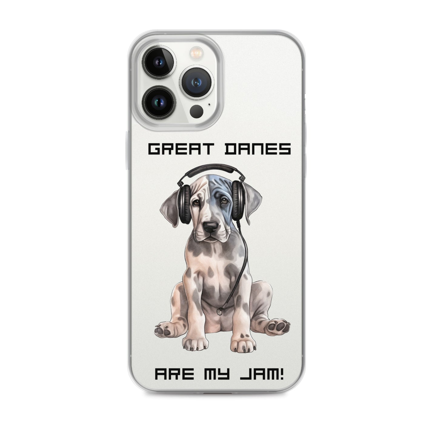 Great Danes Are My Jam Clear Case for iPhone®