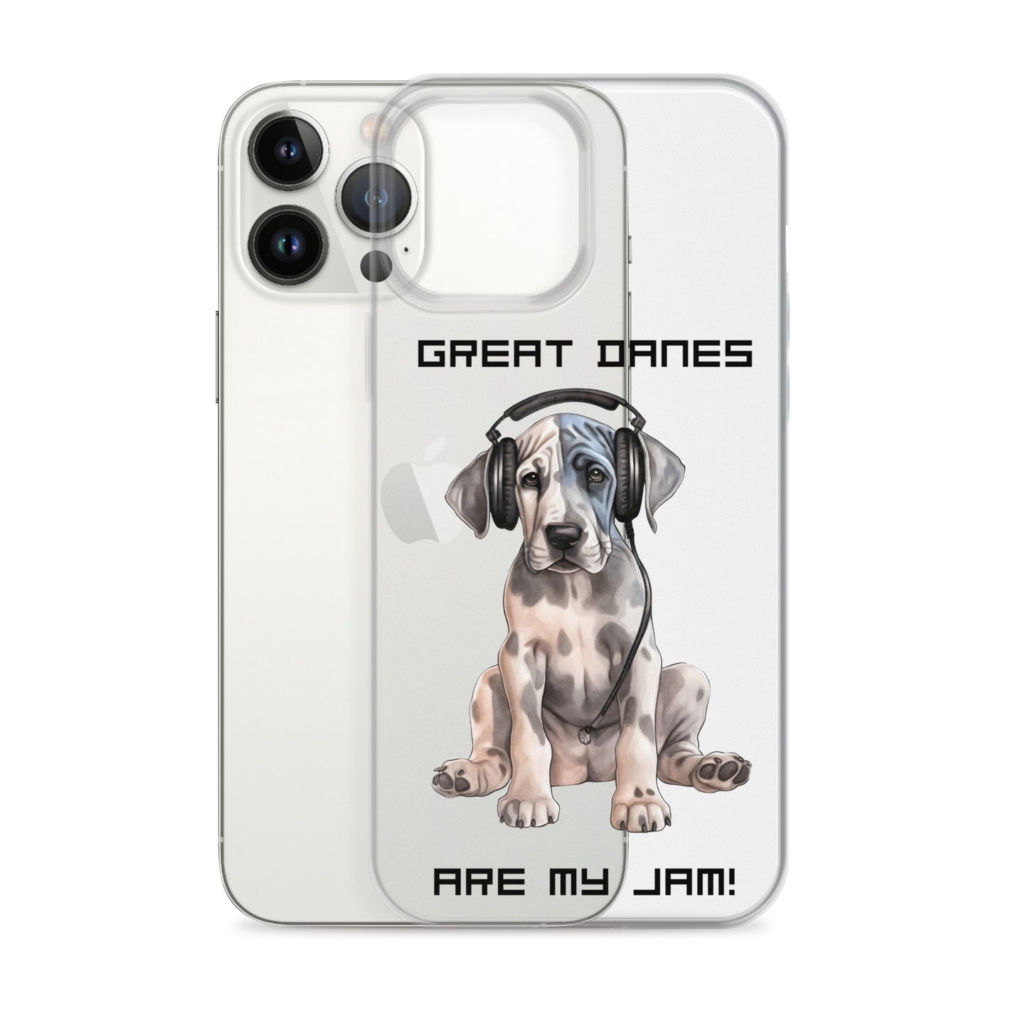 Great Danes Are My Jam Clear Case for iPhone®