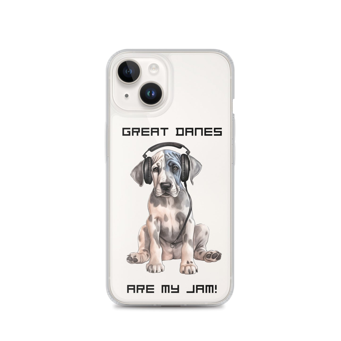 Great Danes Are My Jam Clear Case for iPhone®