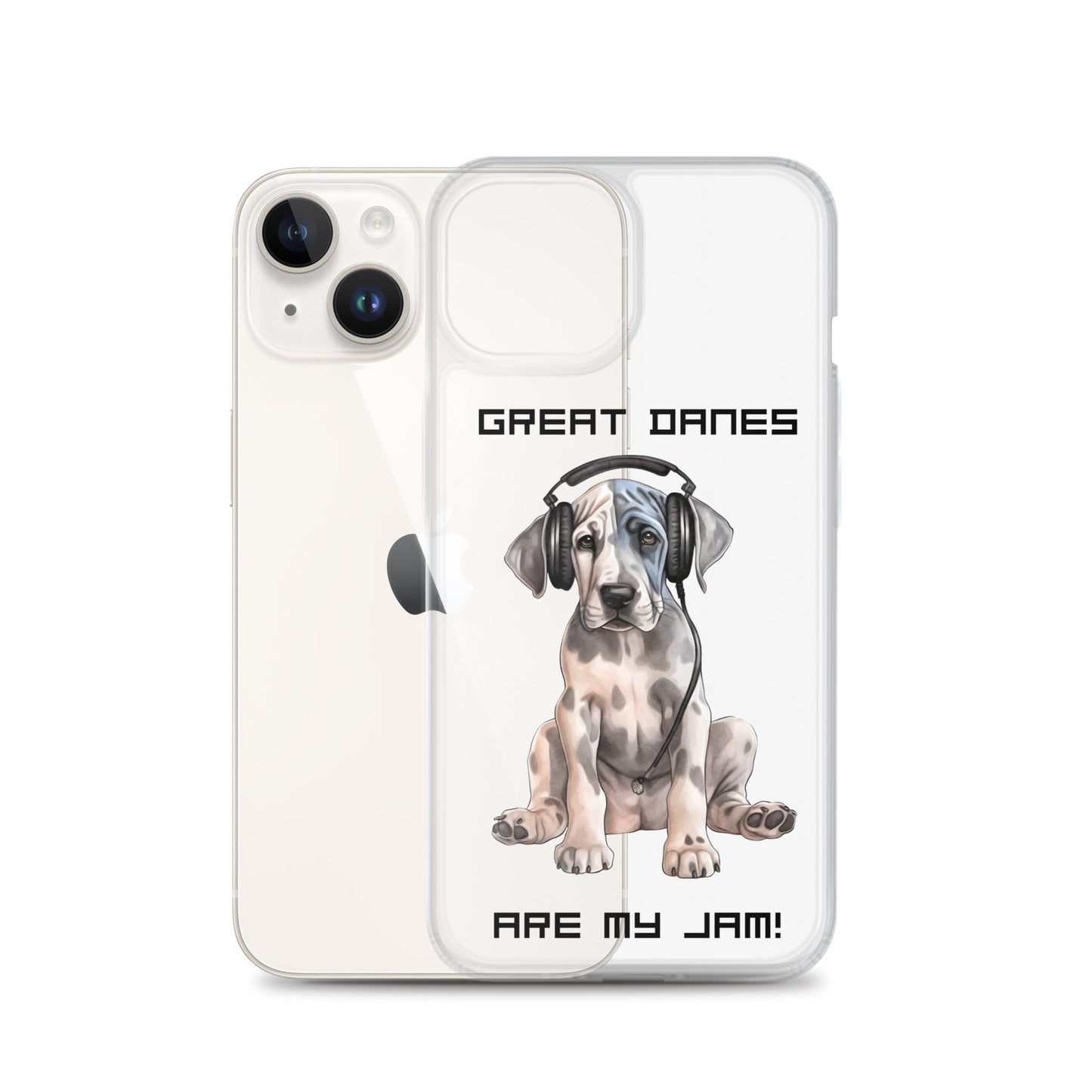 Great Danes Are My Jam Clear Case for iPhone®