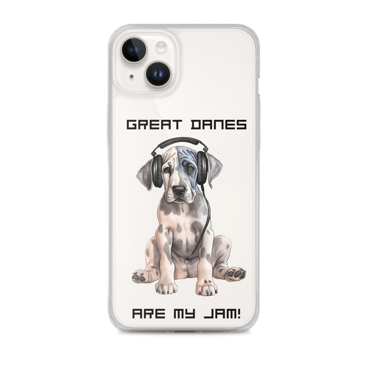 Great Danes Are My Jam Clear Case for iPhone®