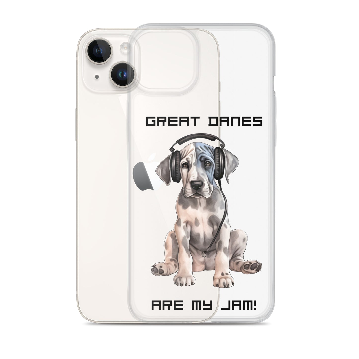 Great Danes Are My Jam Clear Case for iPhone®