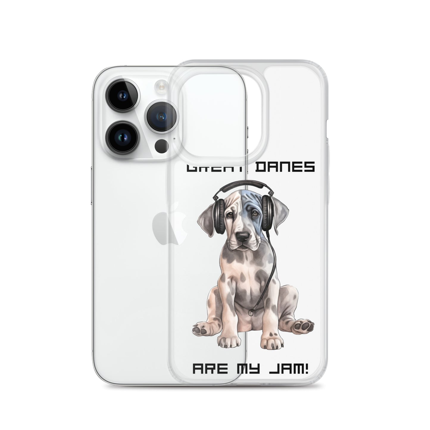 Great Danes Are My Jam Clear Case for iPhone®