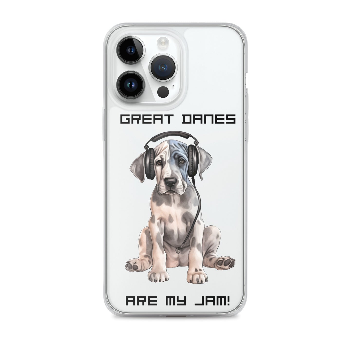 Great Danes Are My Jam Clear Case for iPhone®