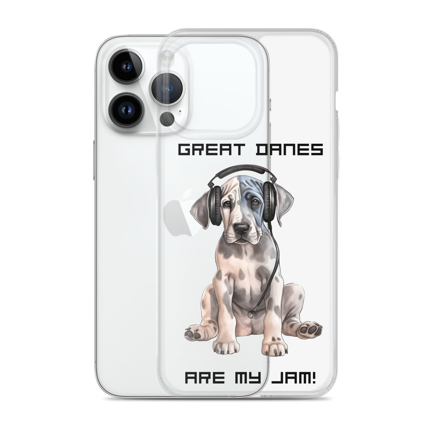 Great Danes Are My Jam Clear Case for iPhone®