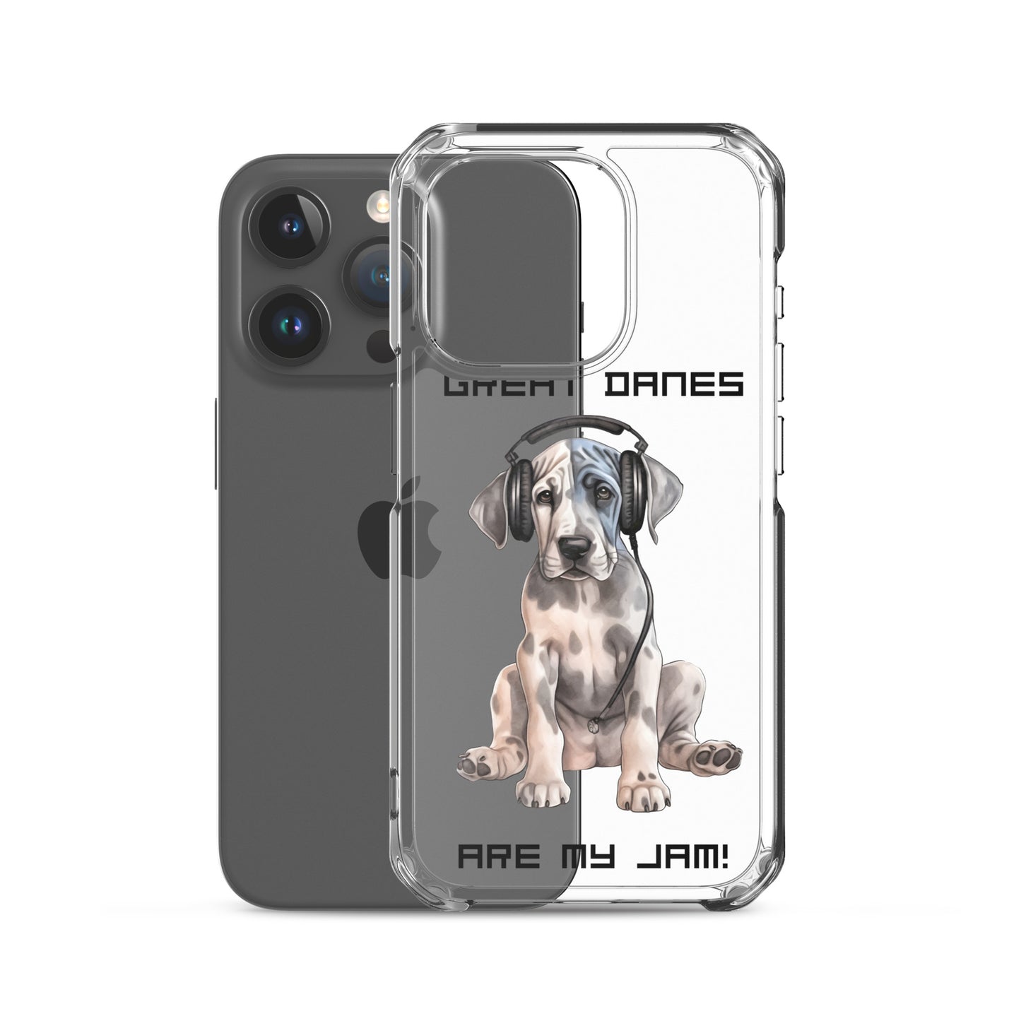 Great Danes Are My Jam Clear Case for iPhone®