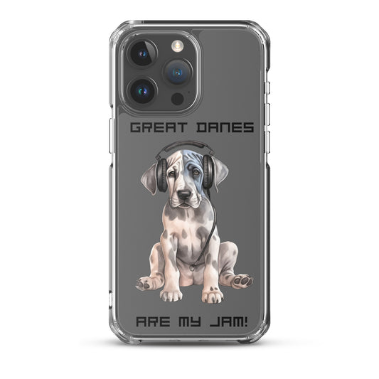 Great Danes Are My Jam Clear Case for iPhone®