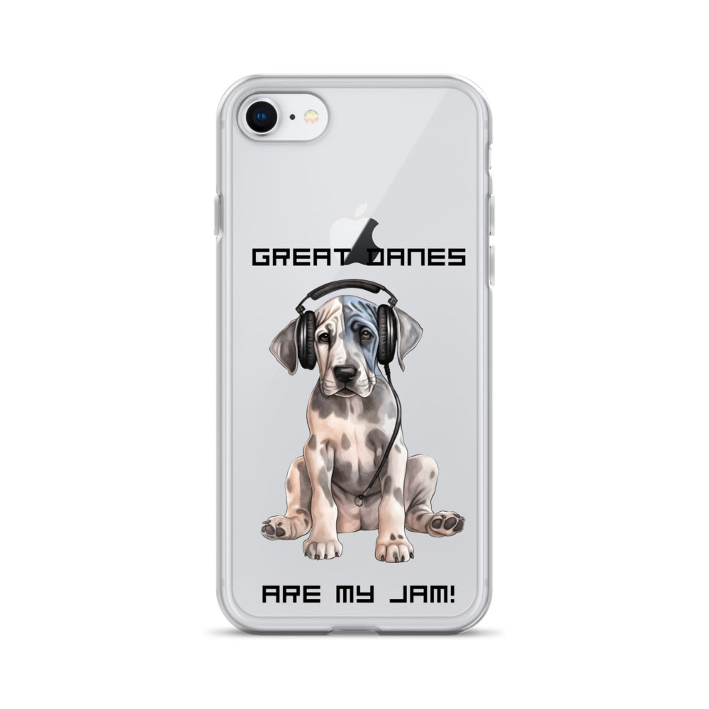 Great Danes Are My Jam Clear Case for iPhone®