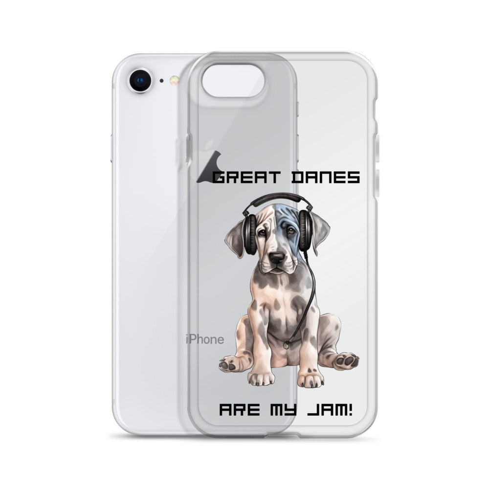 Great Danes Are My Jam Clear Case for iPhone®