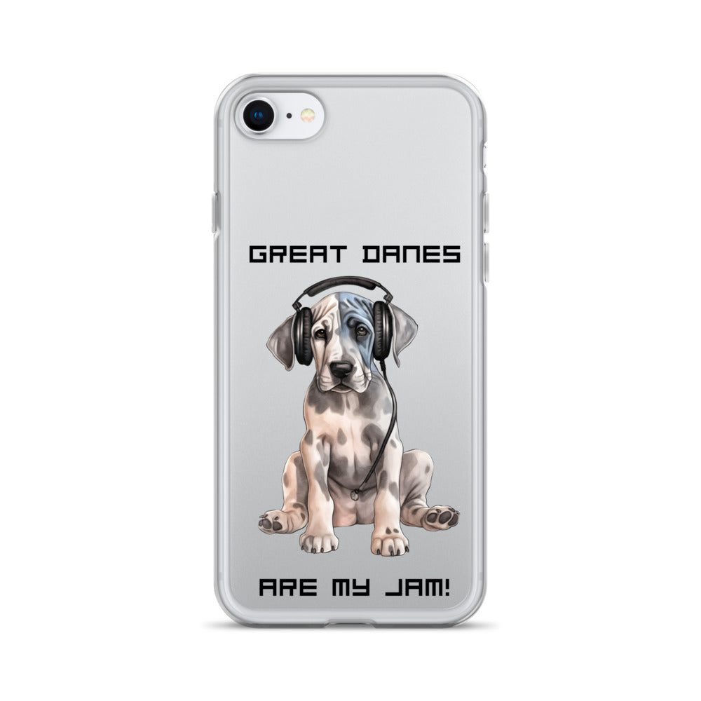 Great Danes Are My Jam Clear Case for iPhone®