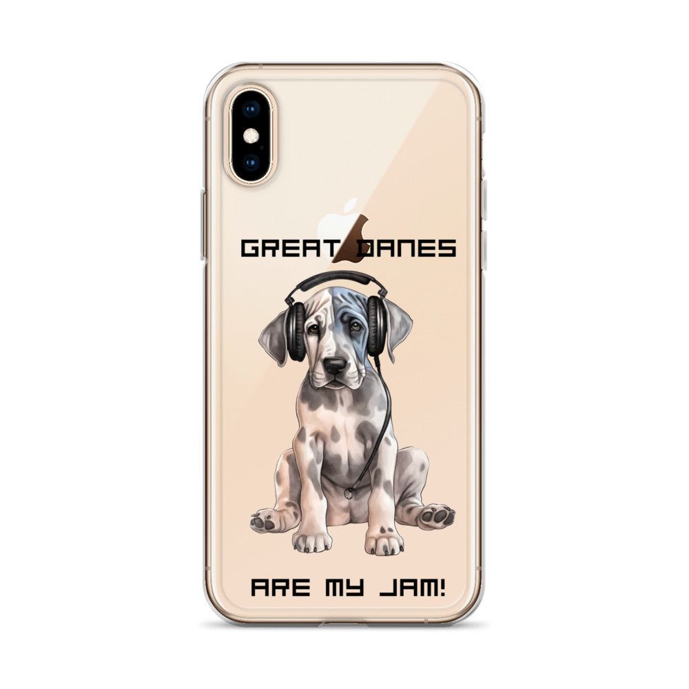 Great Danes Are My Jam Clear Case for iPhone®