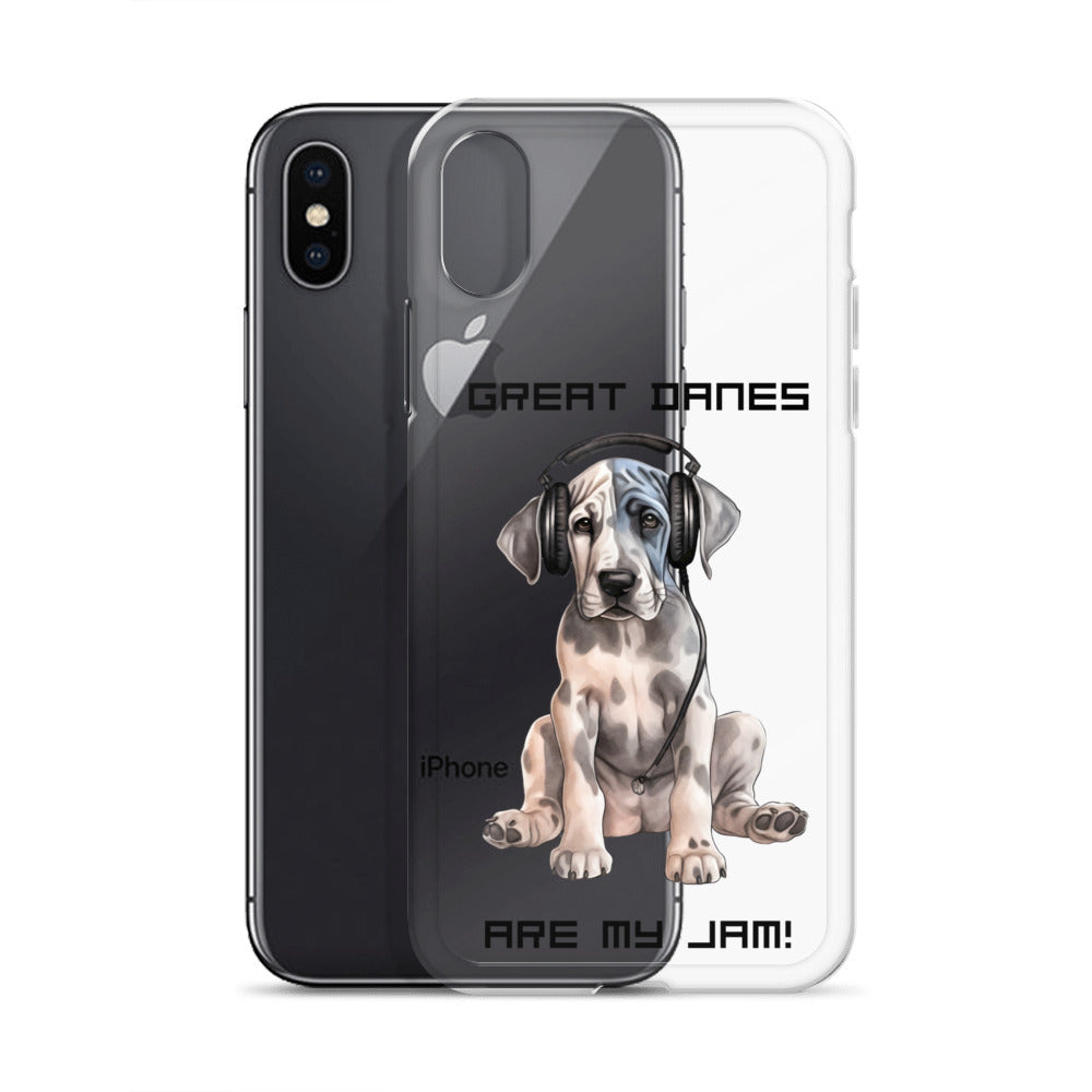 Great Danes Are My Jam Clear Case for iPhone®