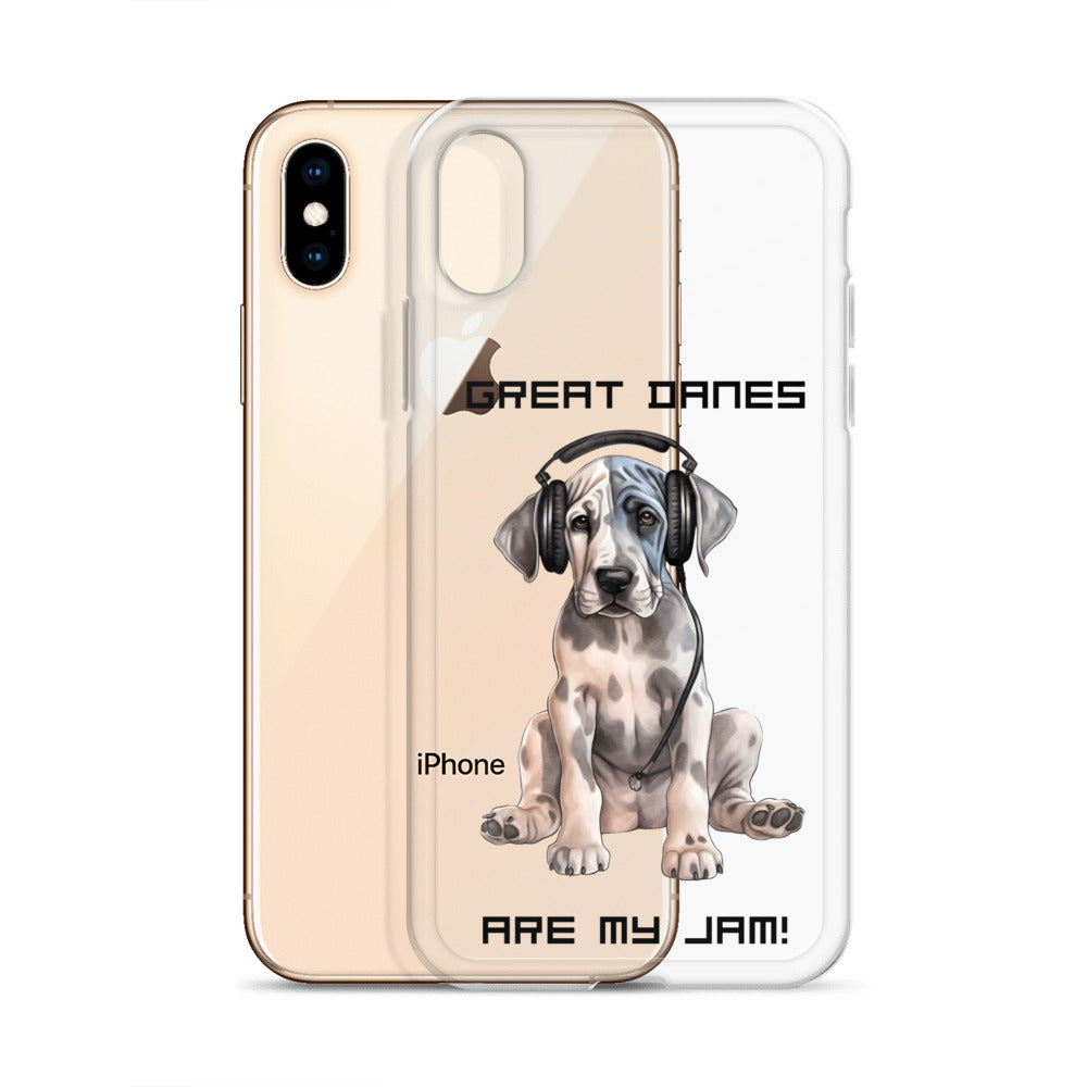 Great Danes Are My Jam Clear Case for iPhone®