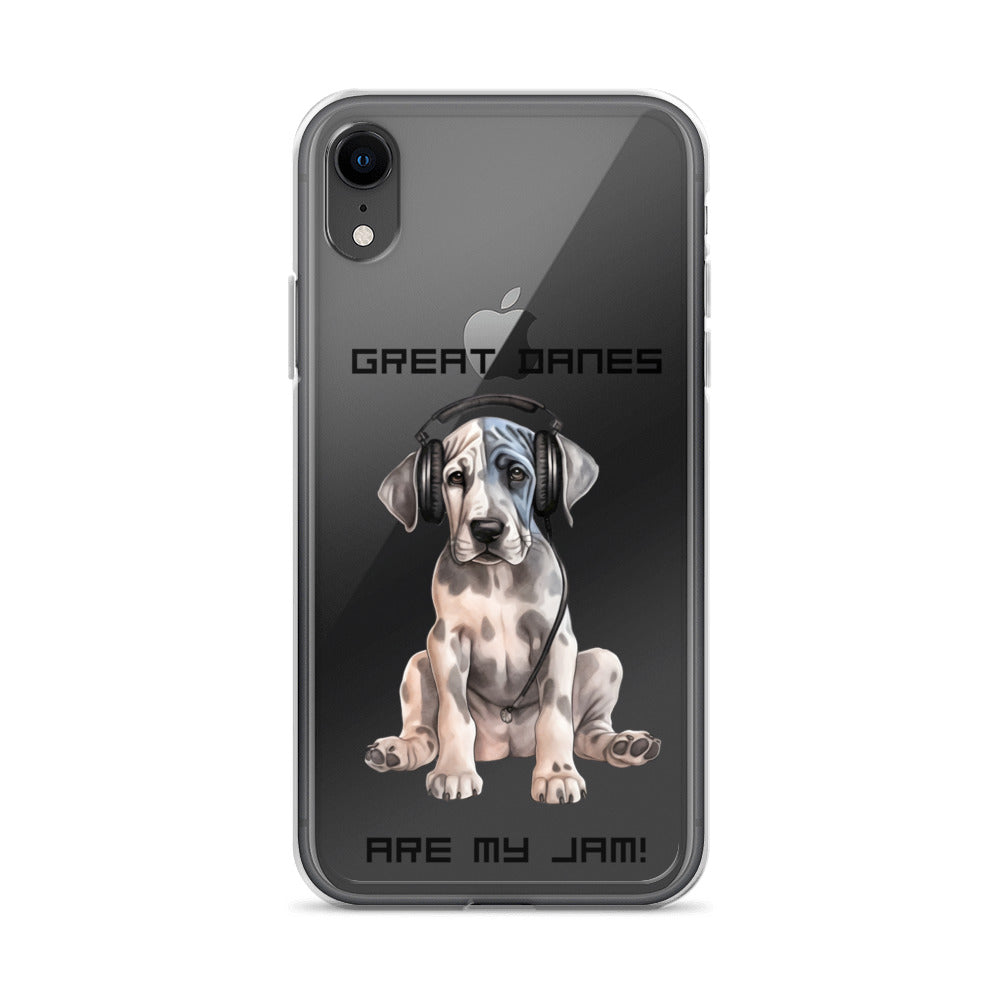 Great Danes Are My Jam Clear Case for iPhone®