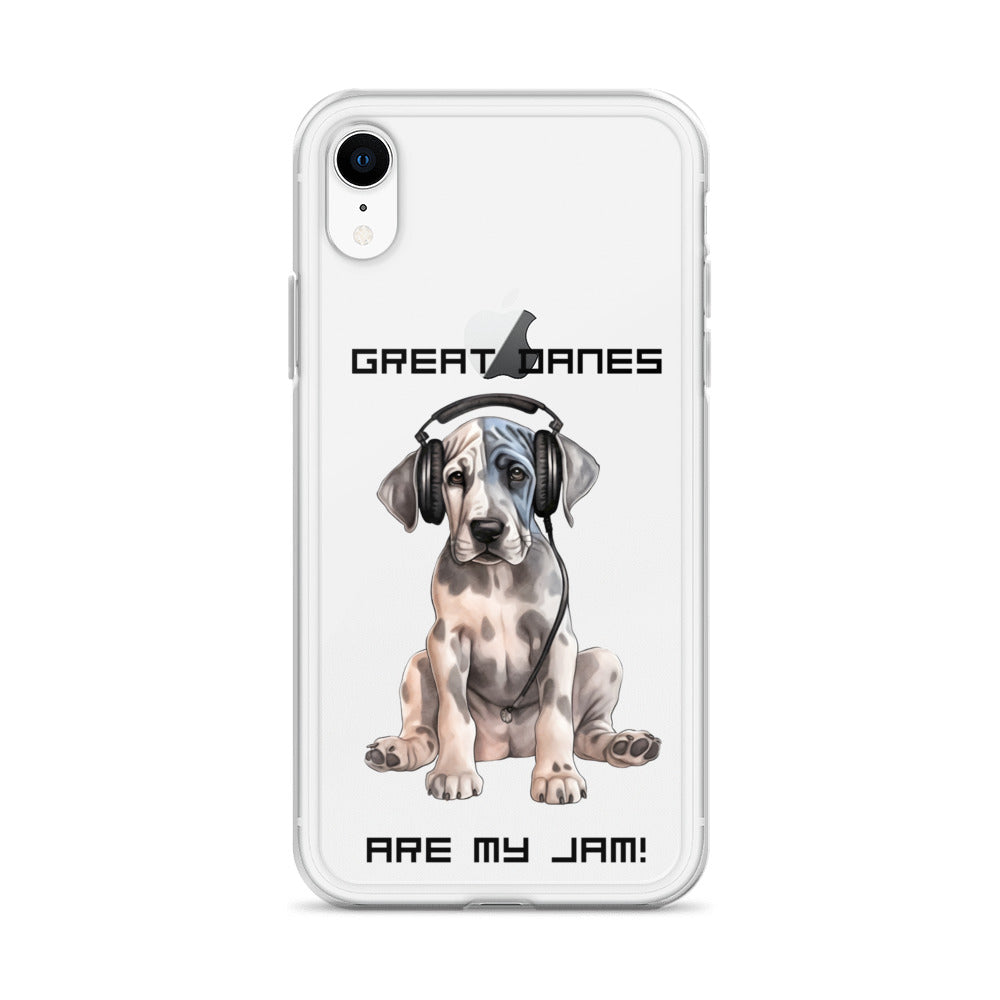 Great Danes Are My Jam Clear Case for iPhone®