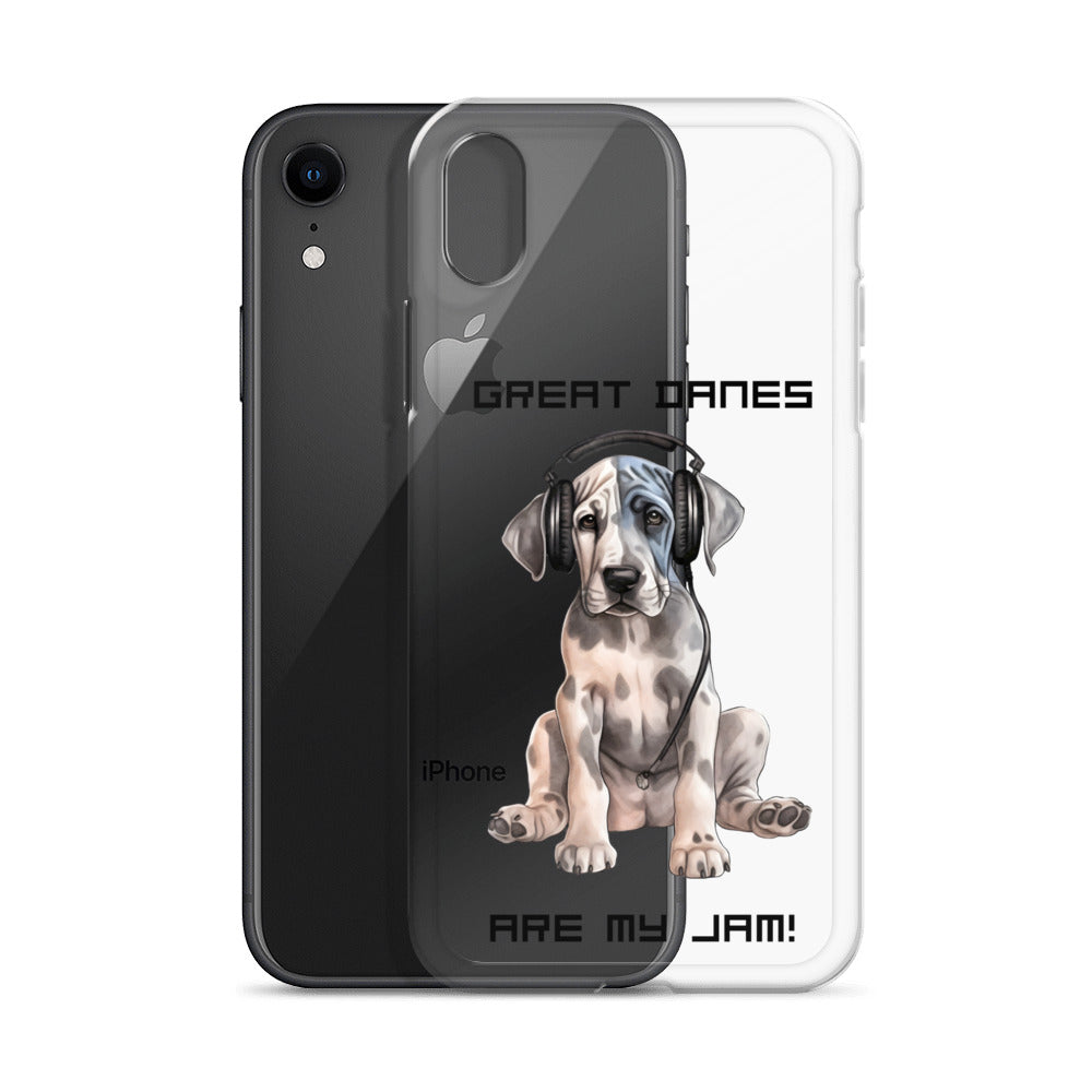 Great Danes Are My Jam Clear Case for iPhone®