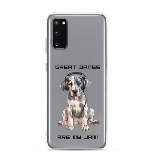 Great Danes Are My Jam Clear Case for Samsung®