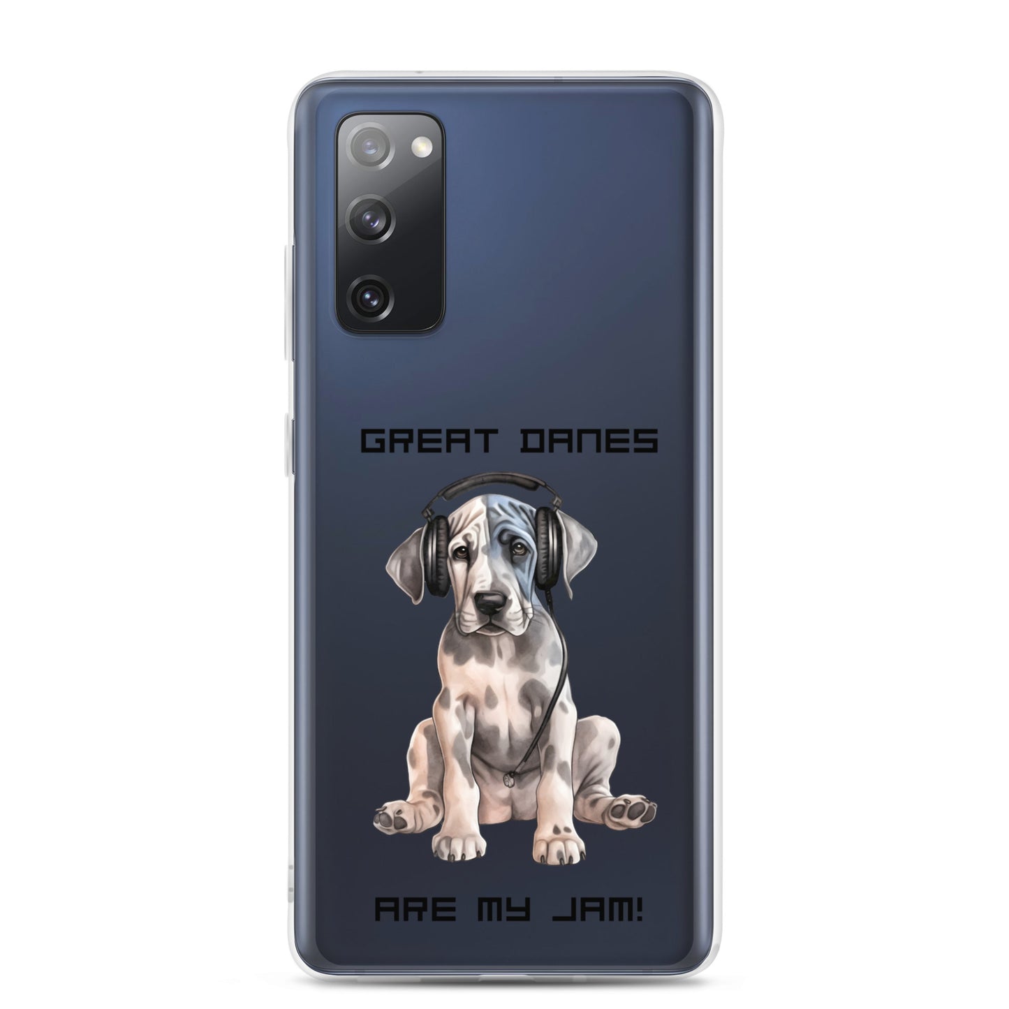 Great Danes Are My Jam Clear Case for Samsung®