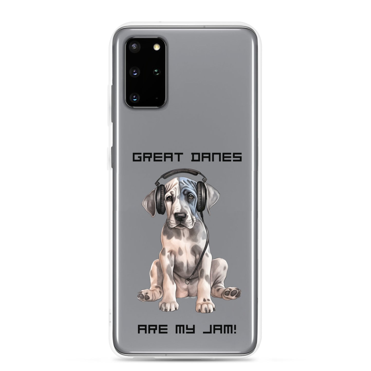 Great Danes Are My Jam Clear Case for Samsung®