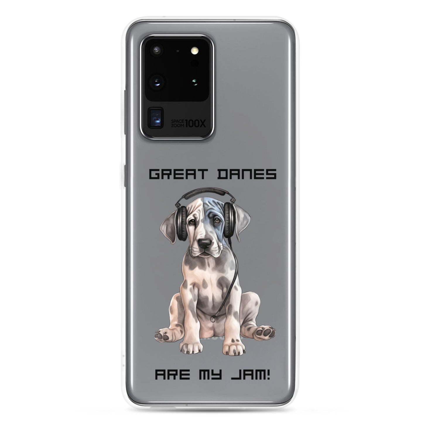 Great Danes Are My Jam Clear Case for Samsung®