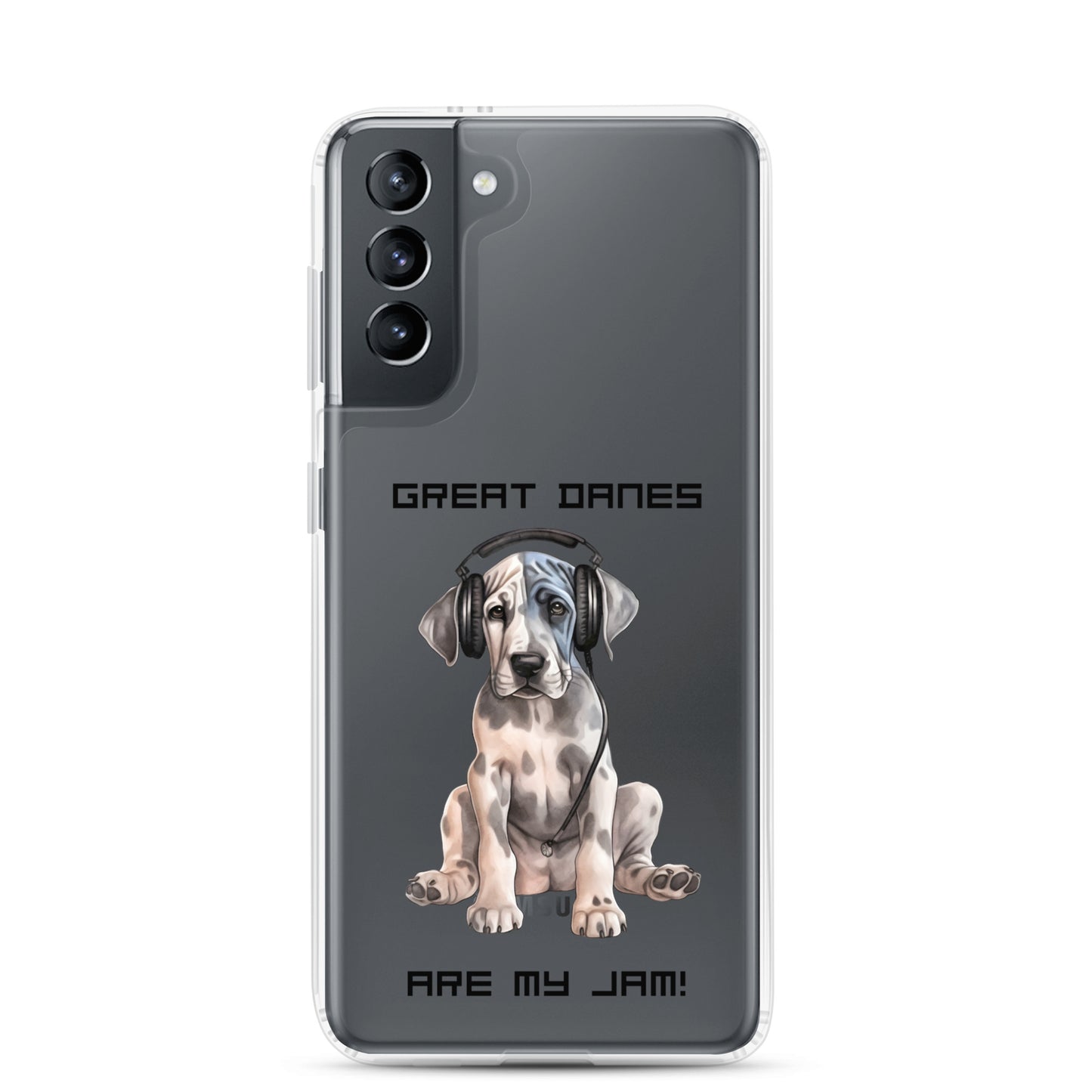 Great Danes Are My Jam Clear Case for Samsung®