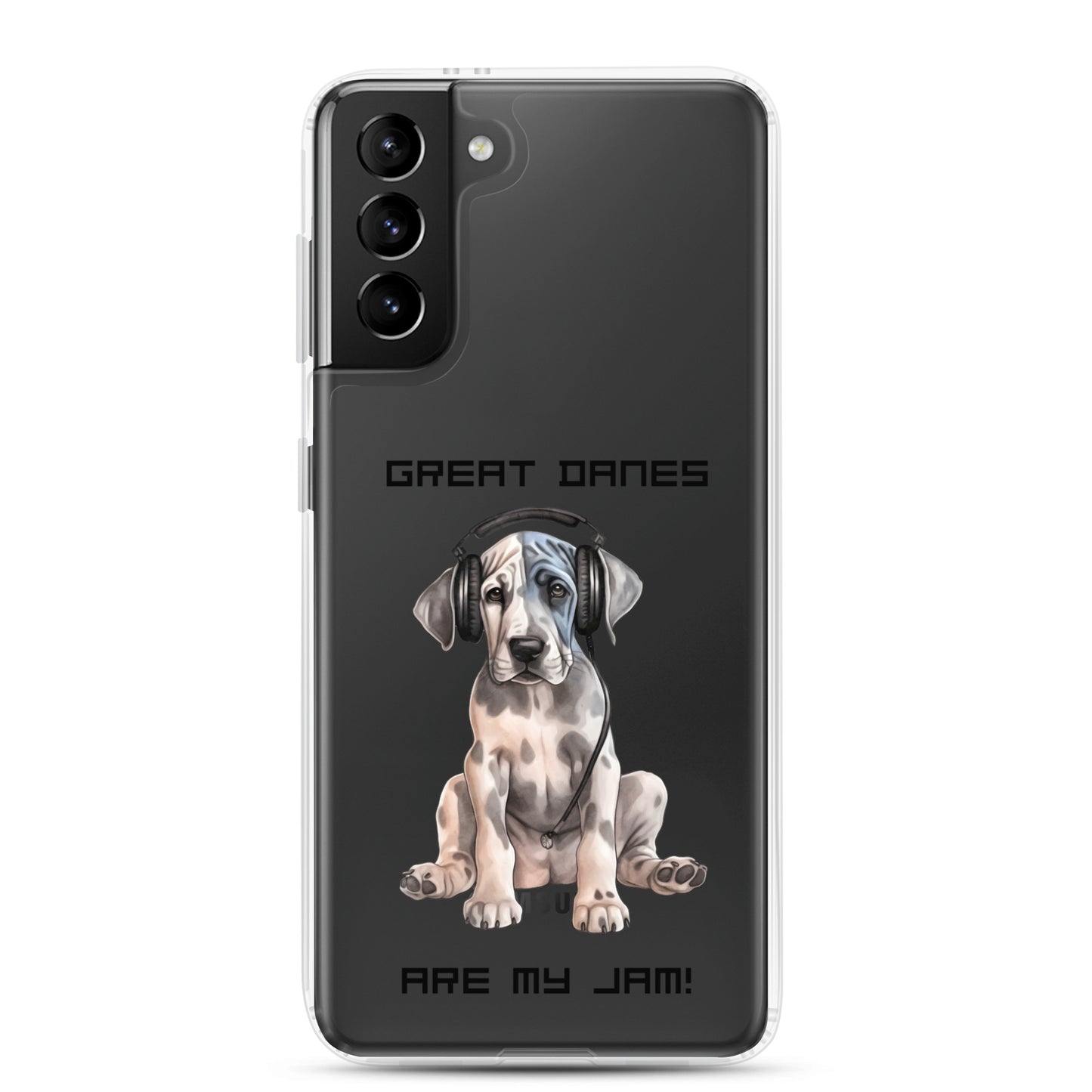 Great Danes Are My Jam Clear Case for Samsung®