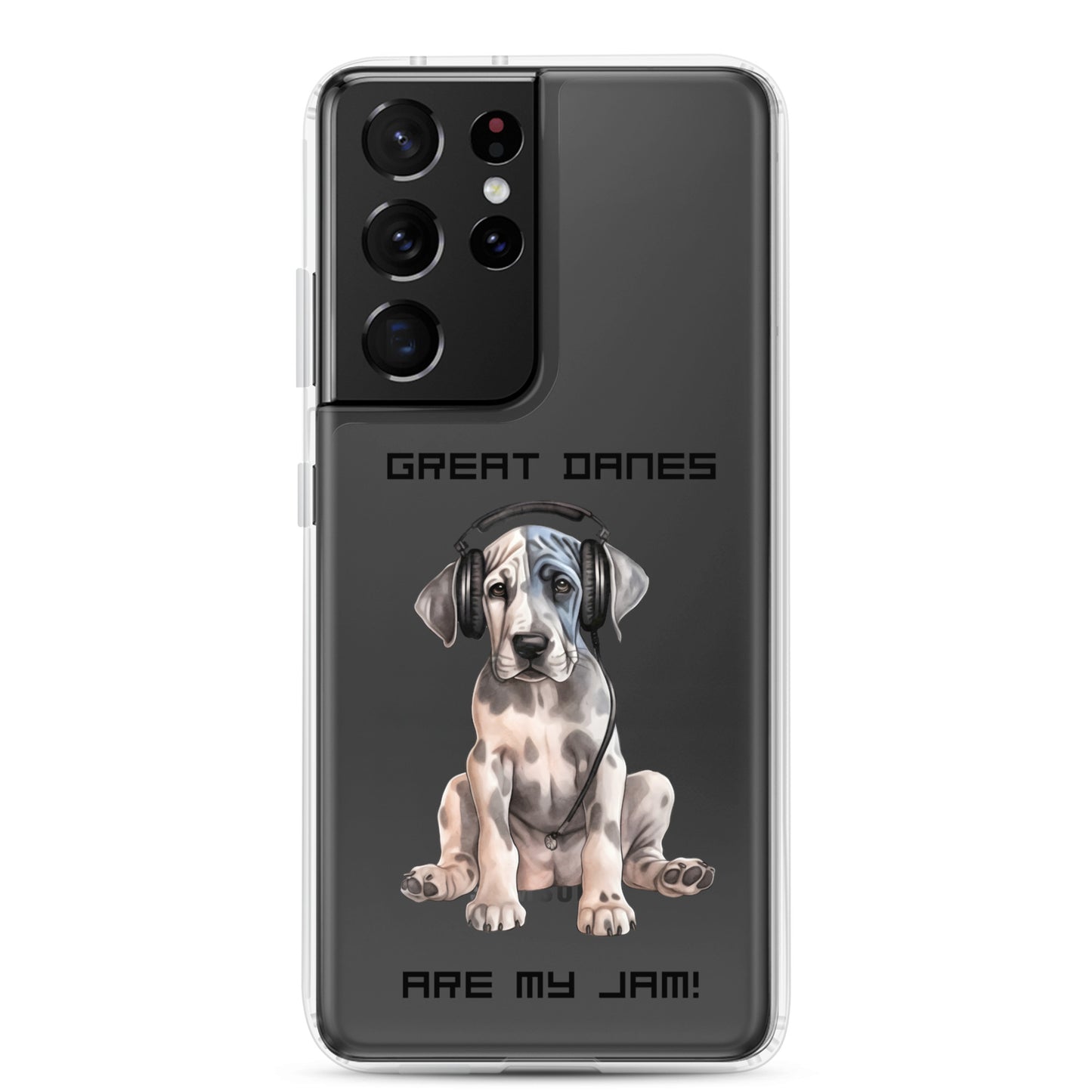 Great Danes Are My Jam Clear Case for Samsung®