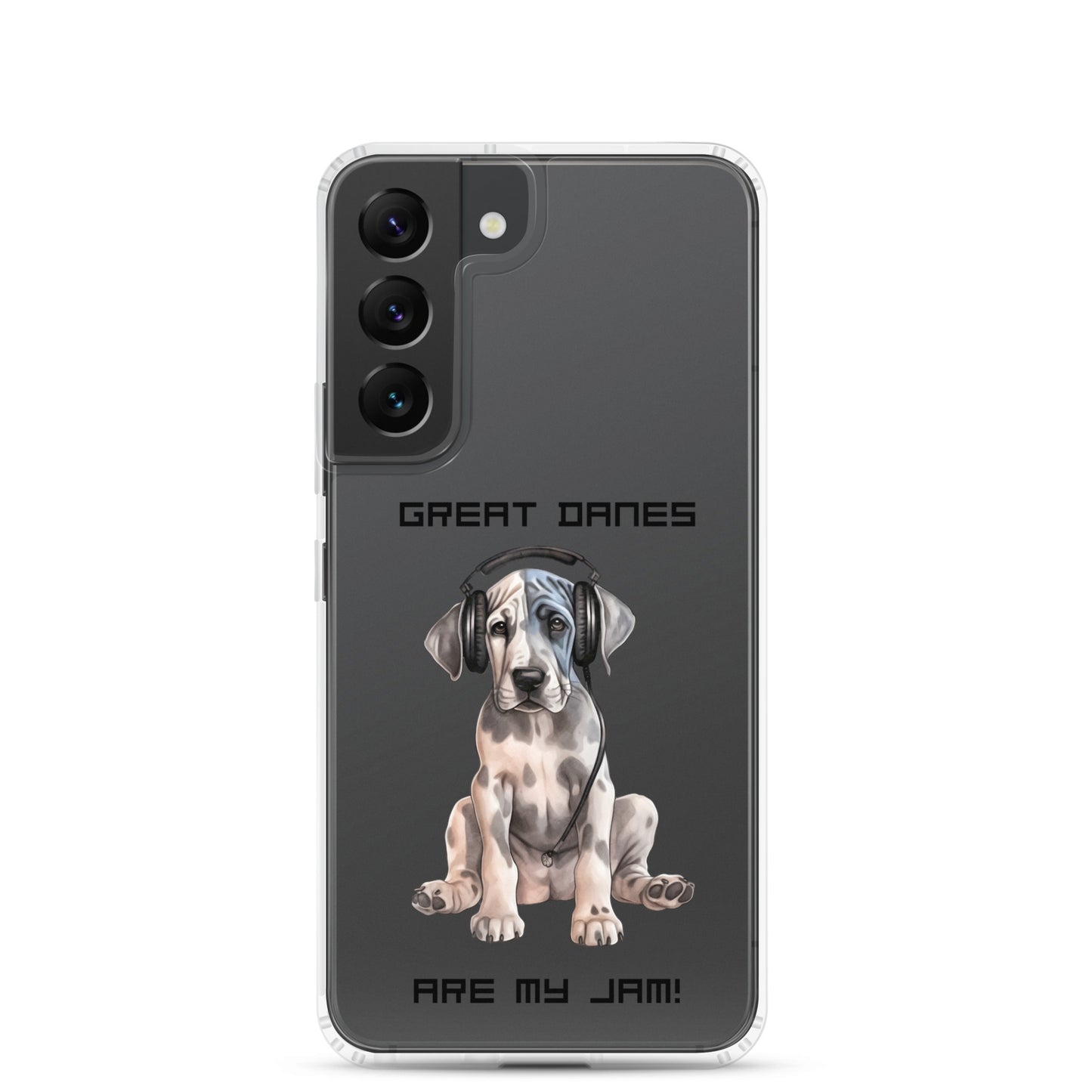 Great Danes Are My Jam Clear Case for Samsung®