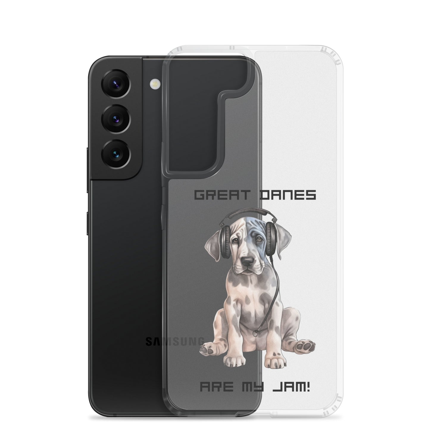 Great Danes Are My Jam Clear Case for Samsung®