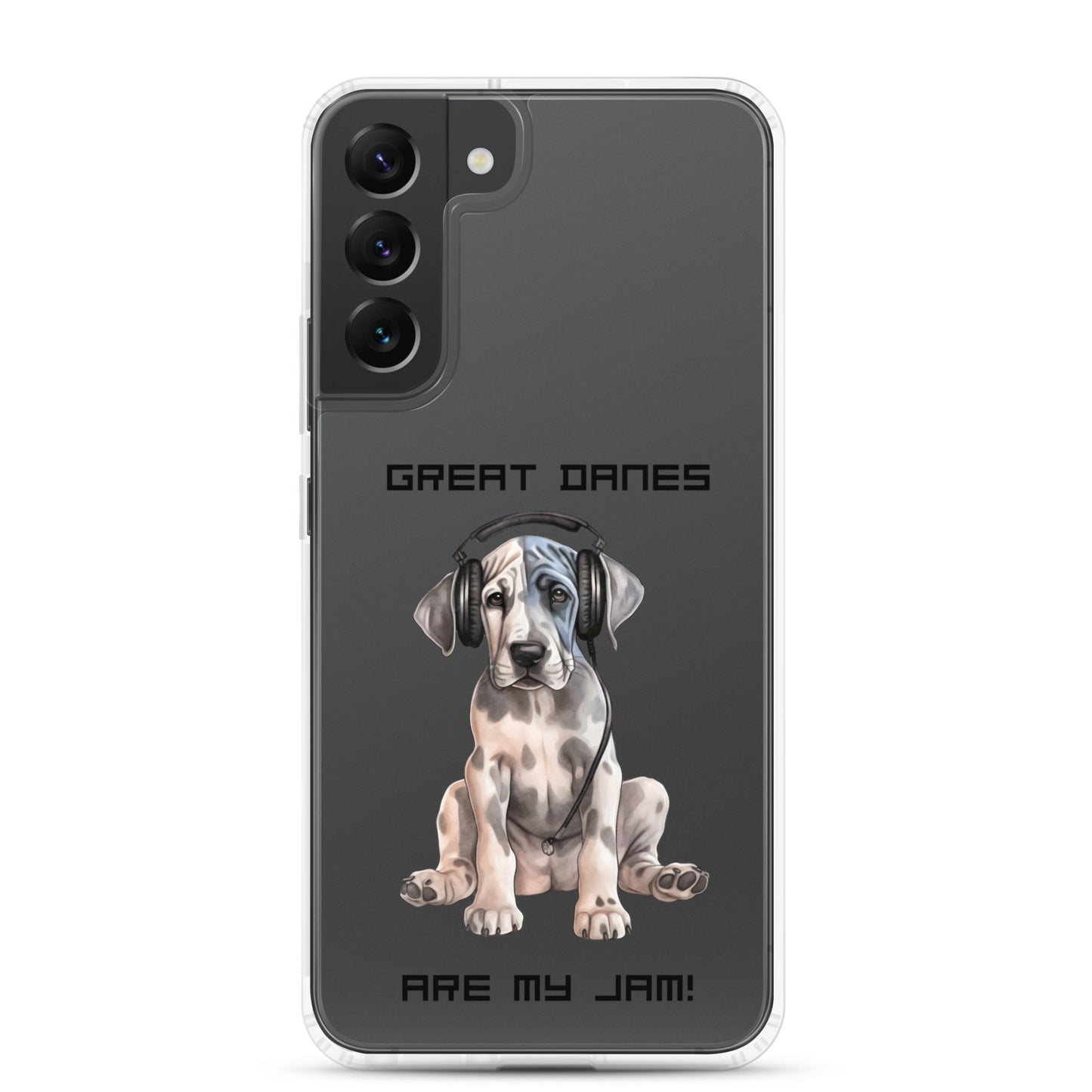 Great Danes Are My Jam Clear Case for Samsung®