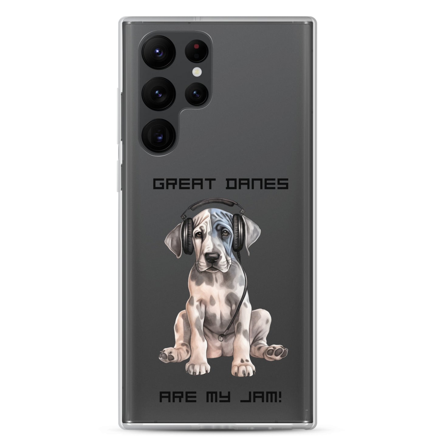 Great Danes Are My Jam Clear Case for Samsung®