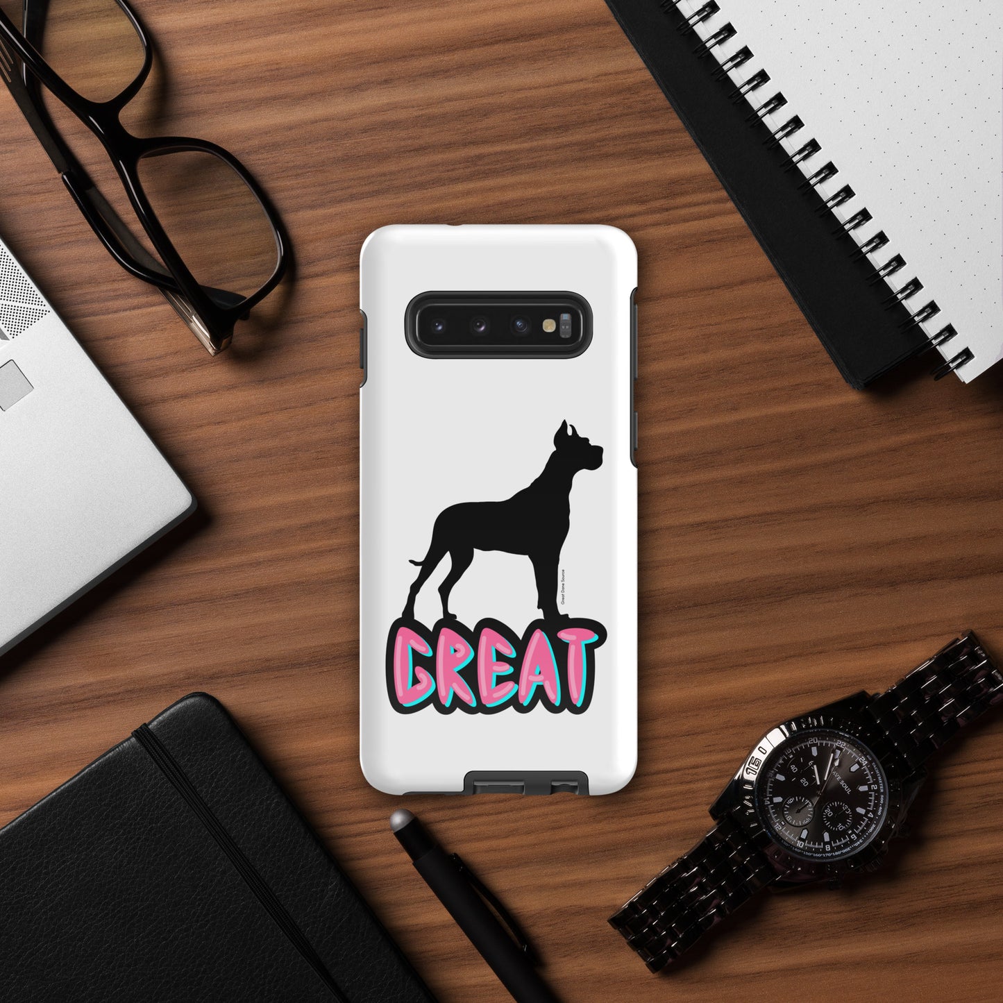 Great Dane Silhouette Tough case for Samsung®