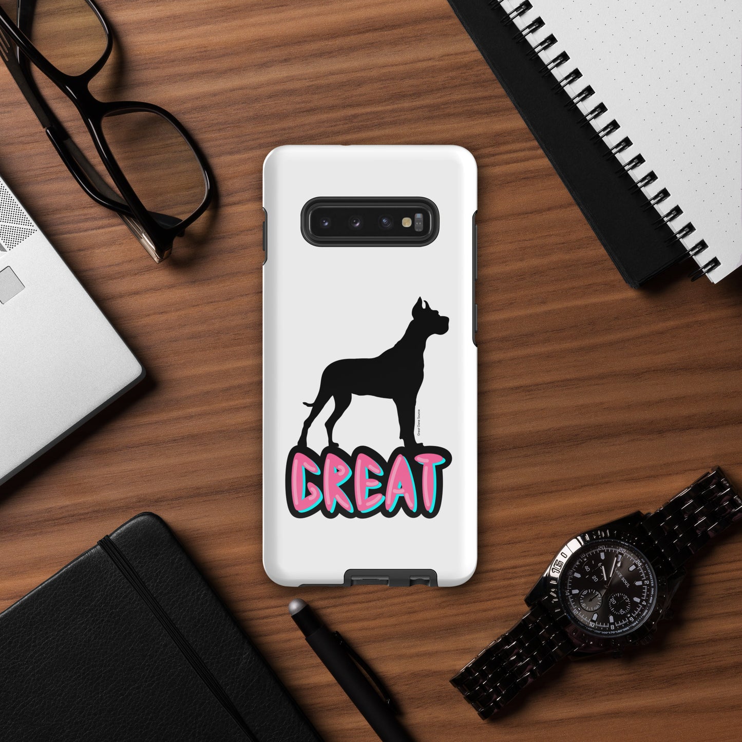 Great Dane Silhouette Tough case for Samsung®