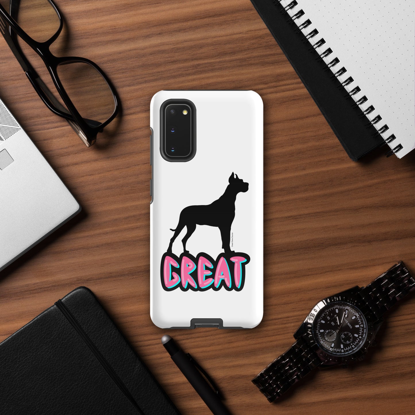 Great Dane Silhouette Tough case for Samsung®